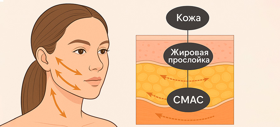 Что представляет собой Smas лифтинг щек и брылей?