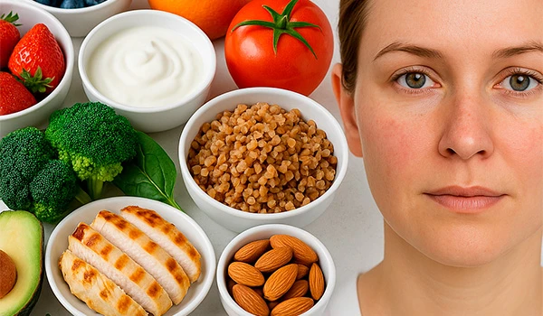 Диета при розацеа на лице: что можно кушать и что нельзя