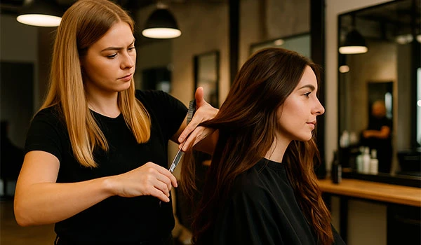 Умная стрижка на длинные волосы: стиль и объем без укладки для женщин